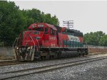 FXE SD40-2 in the yard